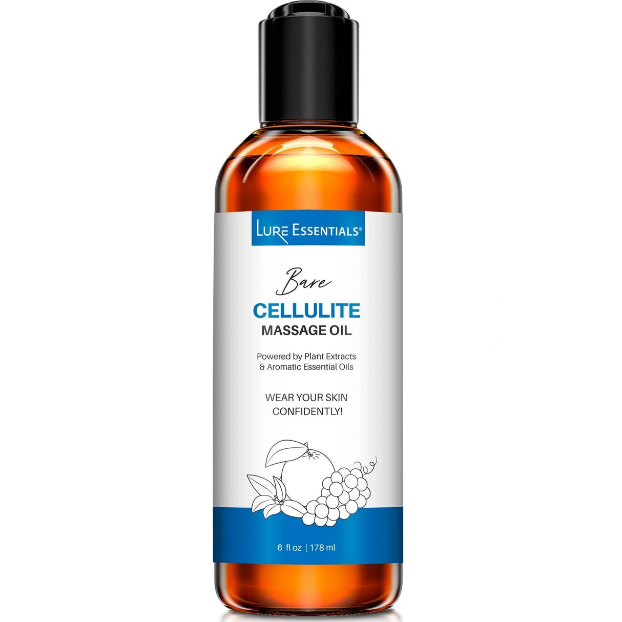 Bare Cellulite Massage Oil 6fl oz