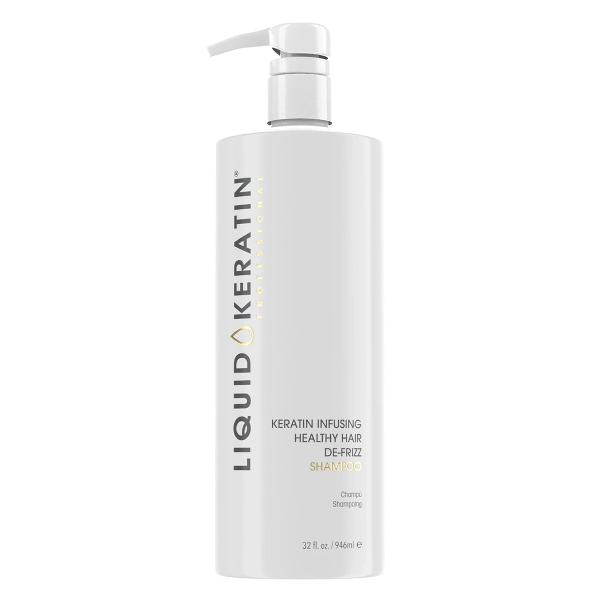 Liquid Keratin Professional Keratin Infusing Healthy Hair De-Frizz Shampoo