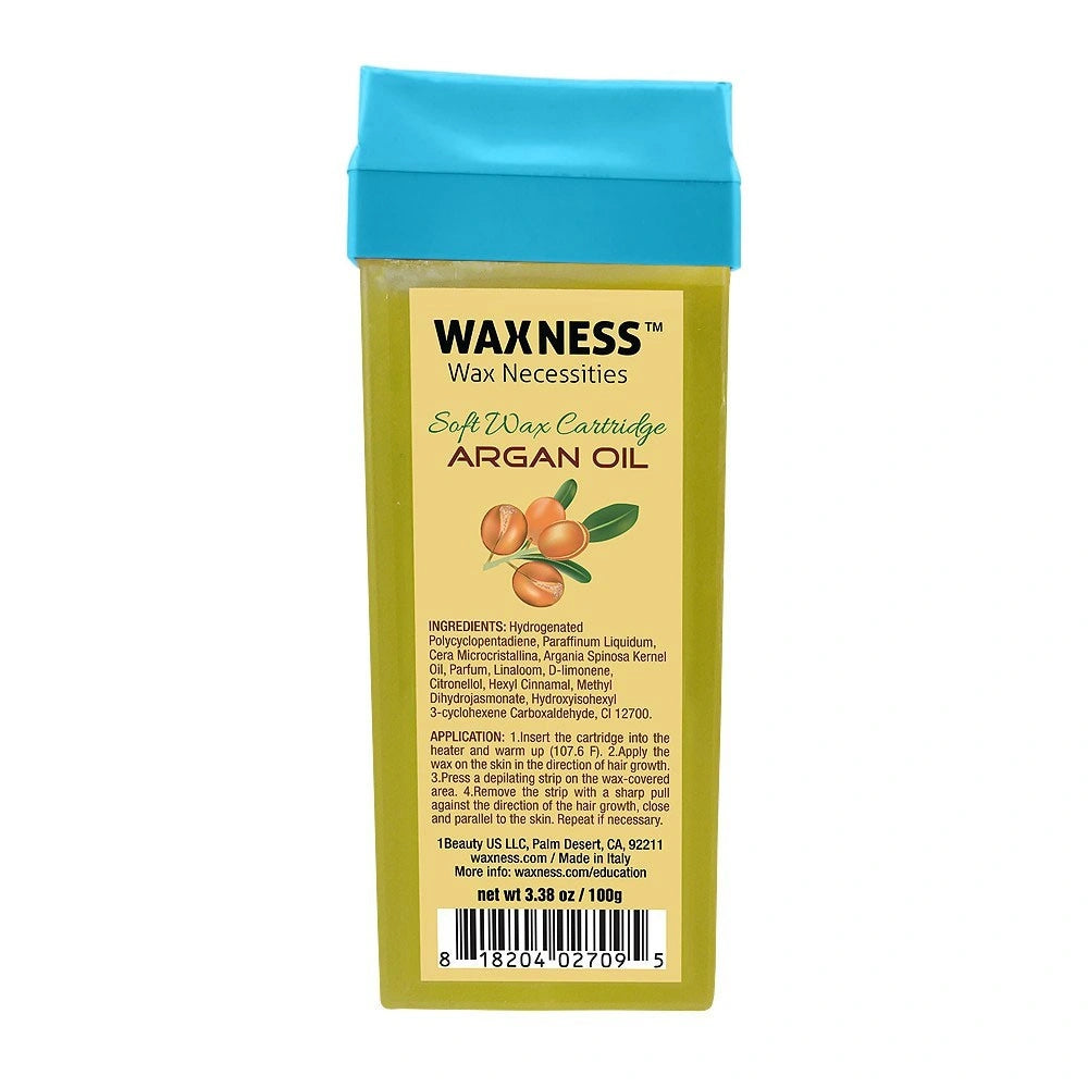 Wax Necessities Argan Premium Soft Wax Cartridge 3.38oz