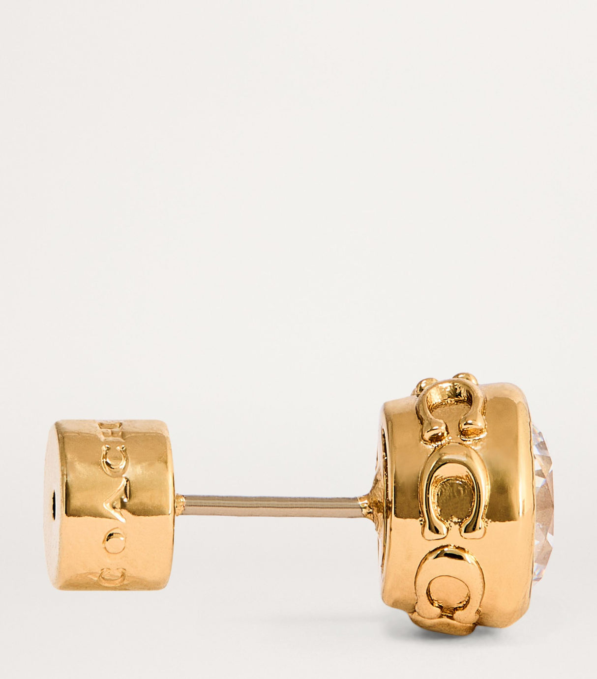 Coach Crystal Signature Stud Earrings | Abqstore AE