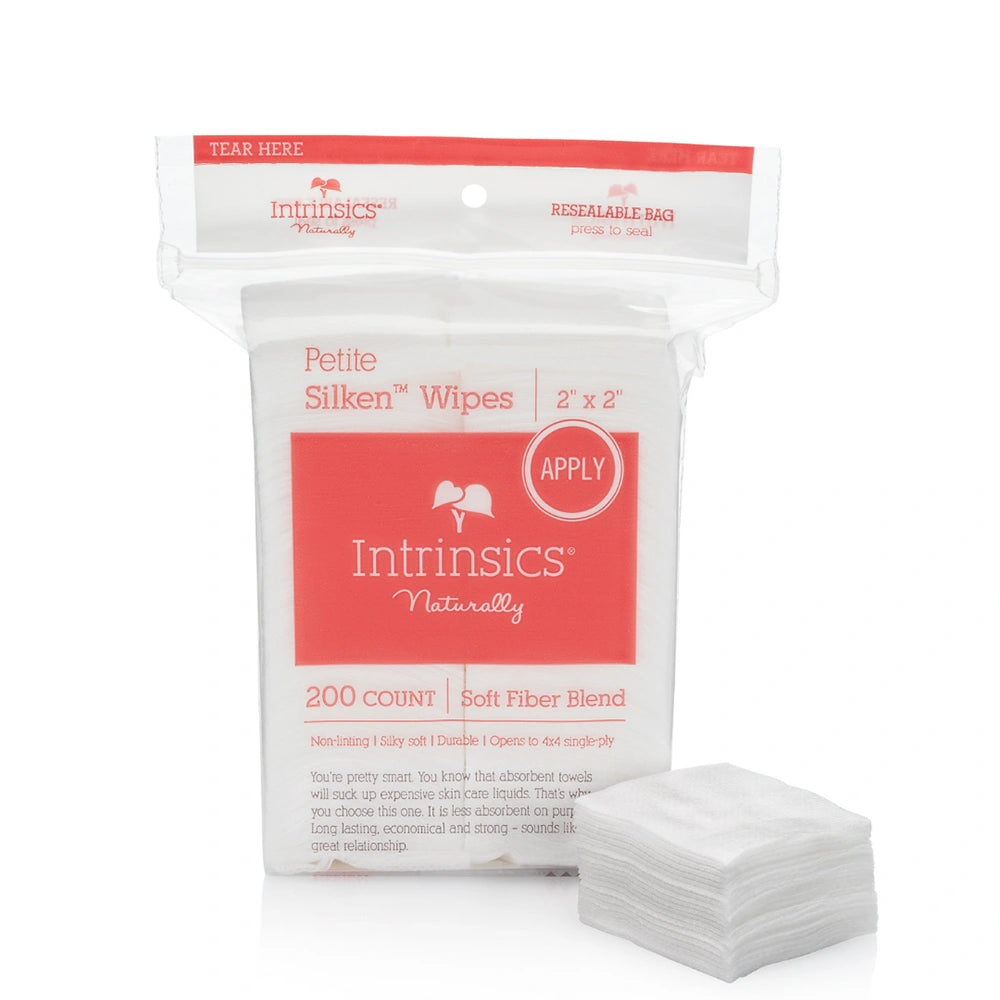 Intrinsics Silken Esthetic Wipes 2x2 200 Count