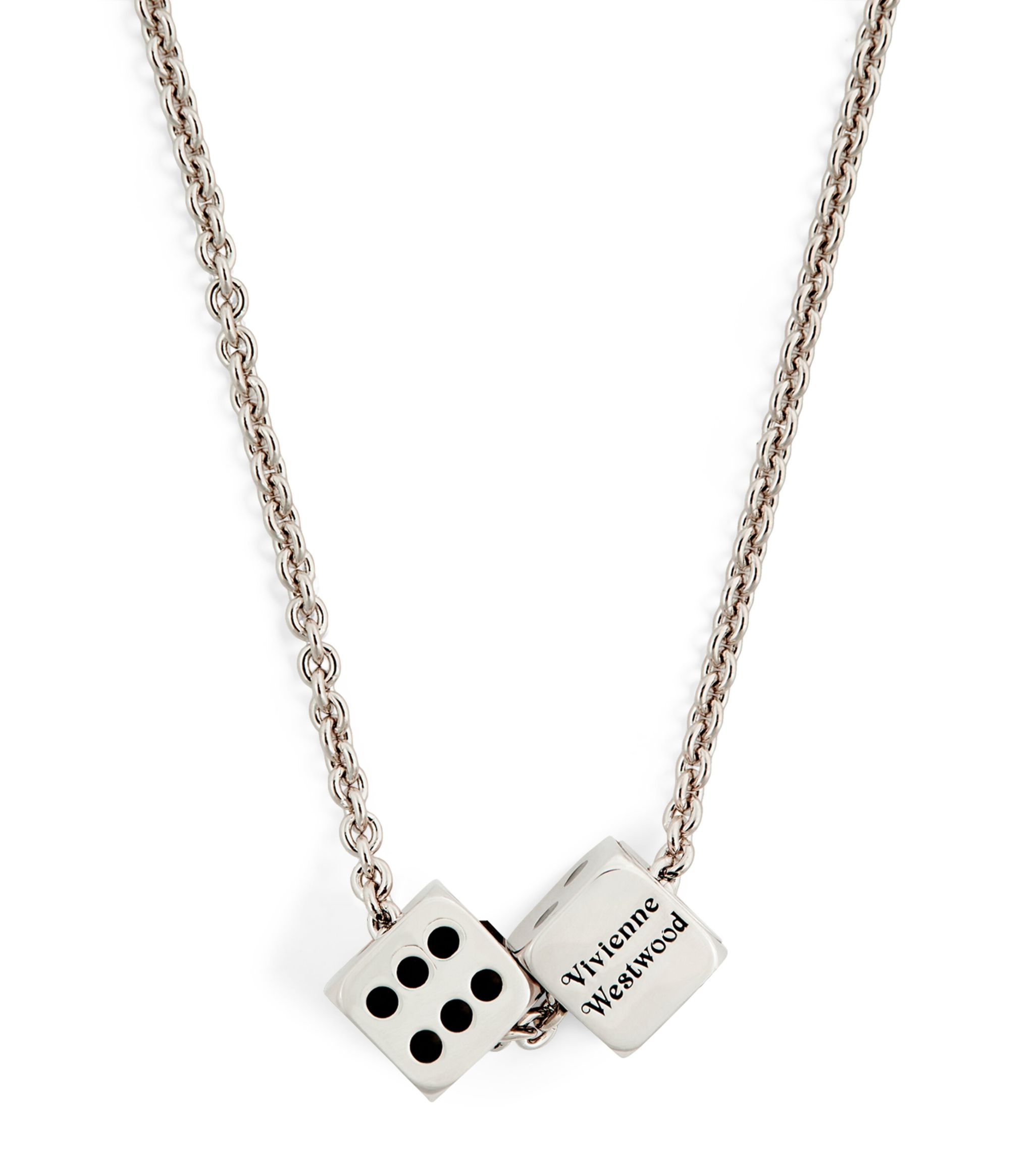 アクセサリー vivienne westwood Hendrix Dice Pendant Vivienne Westwood Hendrix Dice Pendant Long Necklace Gold