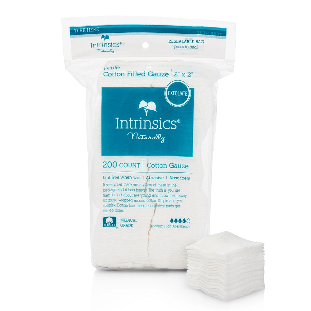 Intrinsics Petite Cotton Filled Gauze 2x2 200 Count