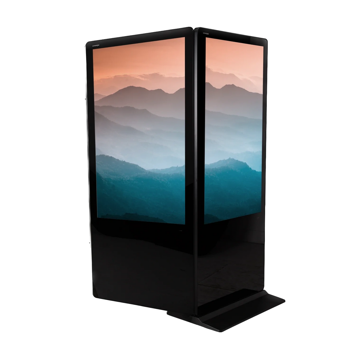 LEDscopic 55” Double Screen 4K USB Digital Kiosk