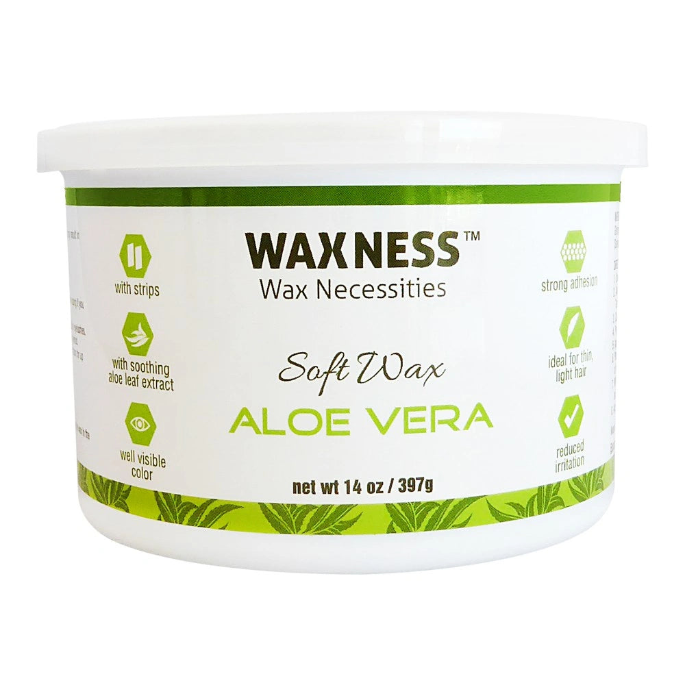 Wax Necessities Aloe Vera Soft Wax 14 oz