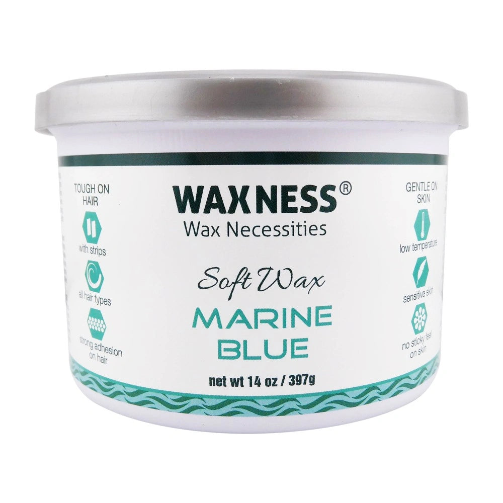 Wax Necessities Marine Blue Soft Wax 14 oz