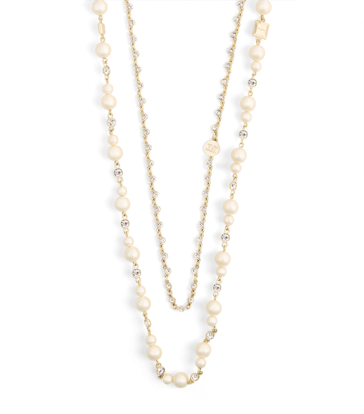 Max Mara Embellished Long Necklace | Abq AE