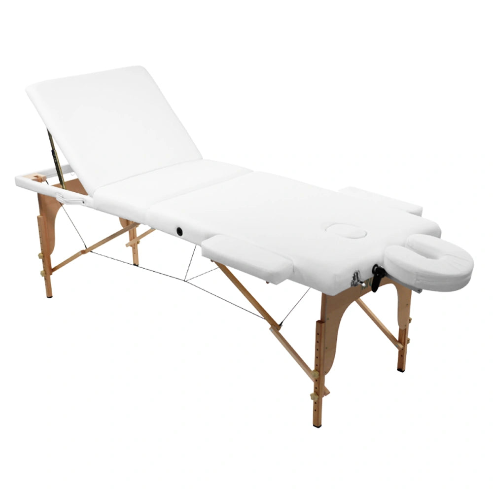 Portable Massage Table With Reclinable Back