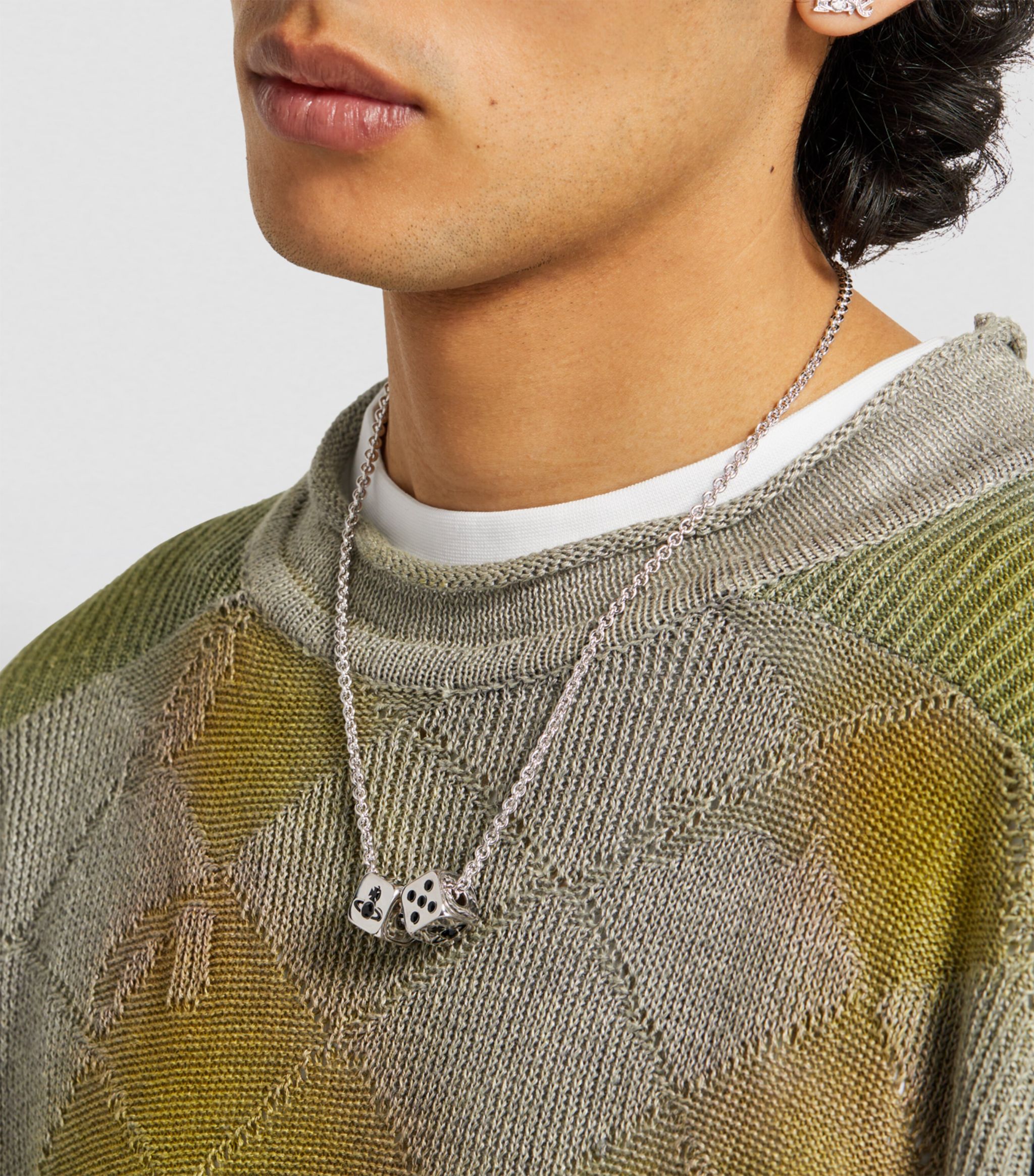 MAN LEICESTER DICE ネックレスVivienneWestwood Vivienne Westwood “MAN.LEICESTER DICE NECKLACE” 1.20 (Sat) New